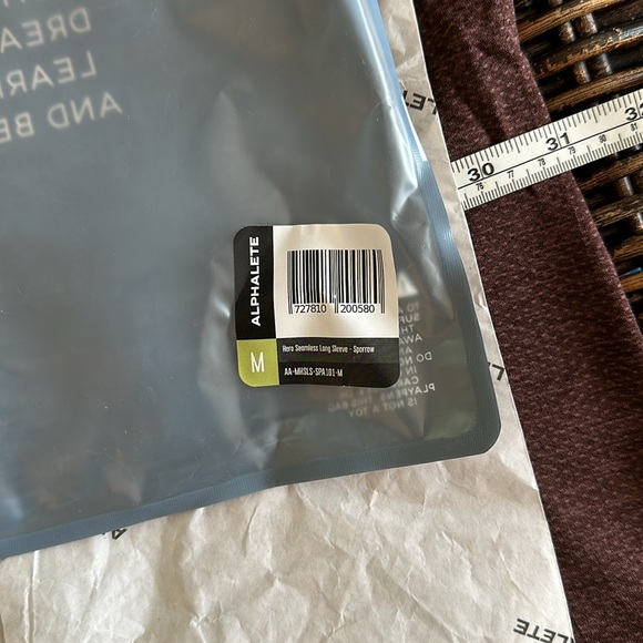 Alphalete Hero Seamless Long Sleeve - Sparrow medium - Picture 7 of 9